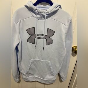 Under Armour Men's Soft Blue Pullover Hoodie